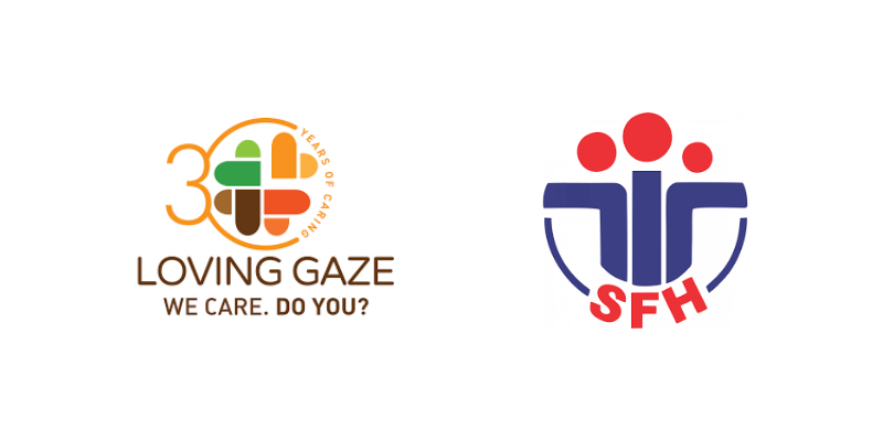 Logos for Loving Gaze and SFH